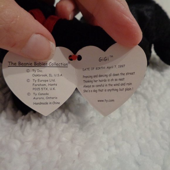 Ty Beanie Babies GIGI The Poodle - Picture 6 of 9